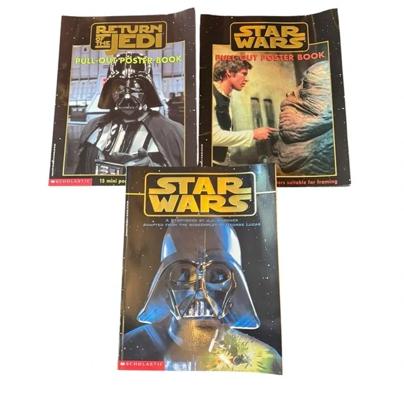 Scholastic Star Wars Pull Out Poster Book Collection - Picture 4 of 5